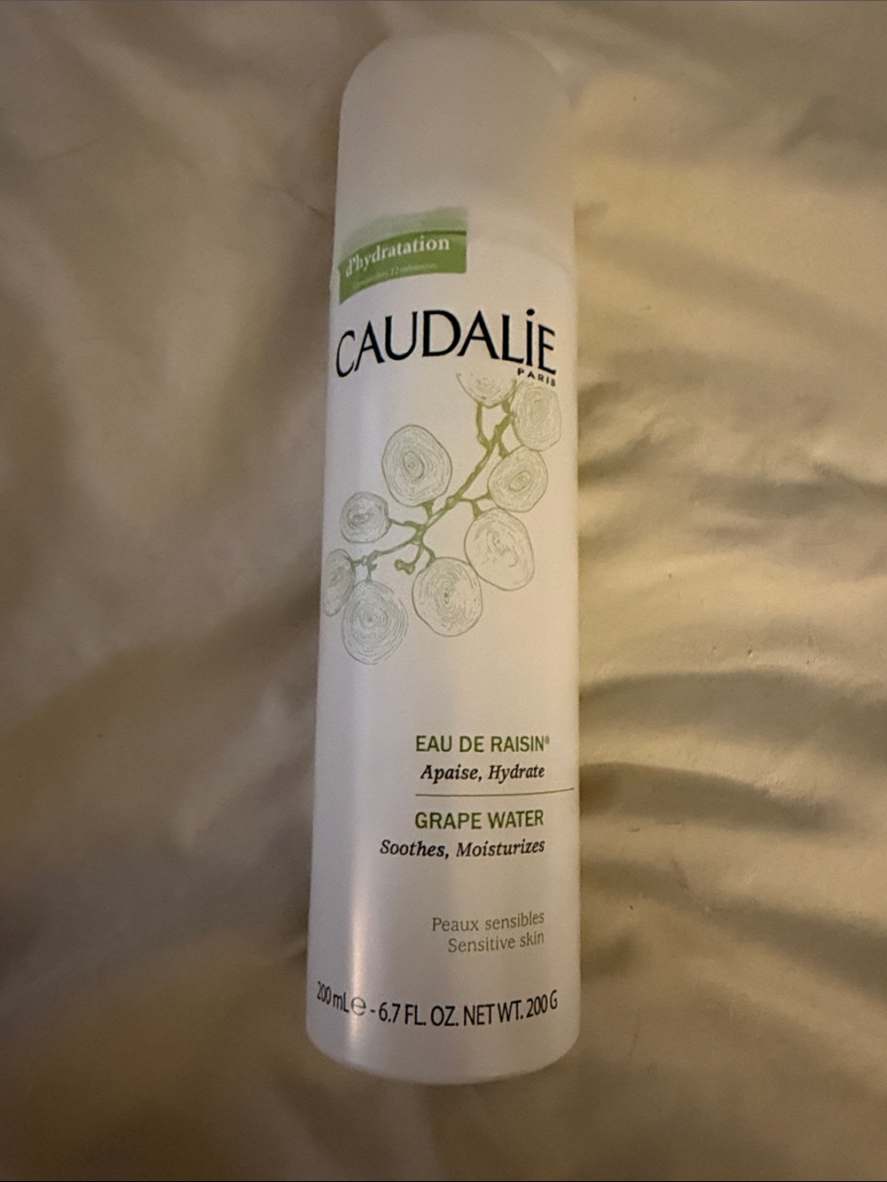 Caudalie Grape Water Moisturizing Face Mist NEW